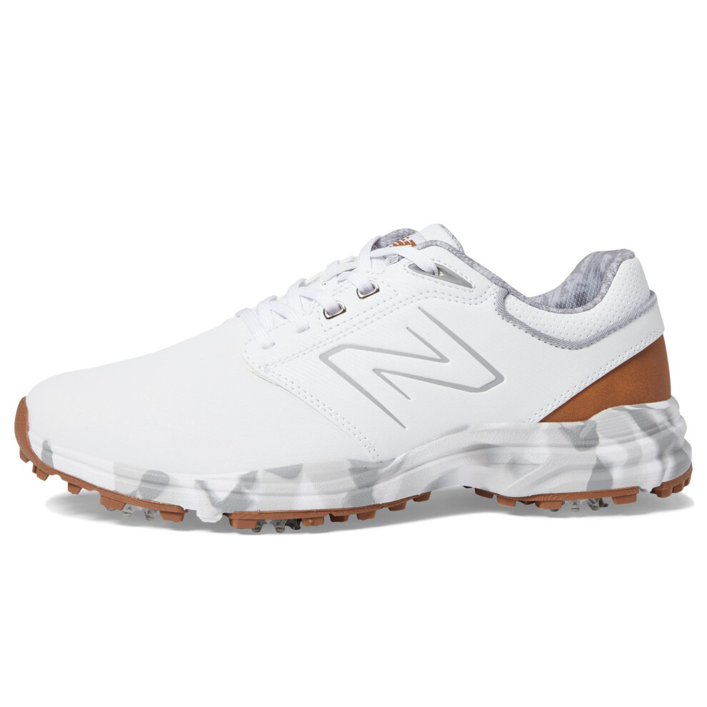 New Balance Men's Brighton Golf Shoe  White  9.5 Wide