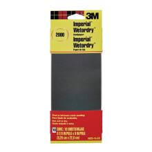 Papier de verre 3M 5925-18-Cc 2000 Grit 9" x 3-2/3" 10 pièces