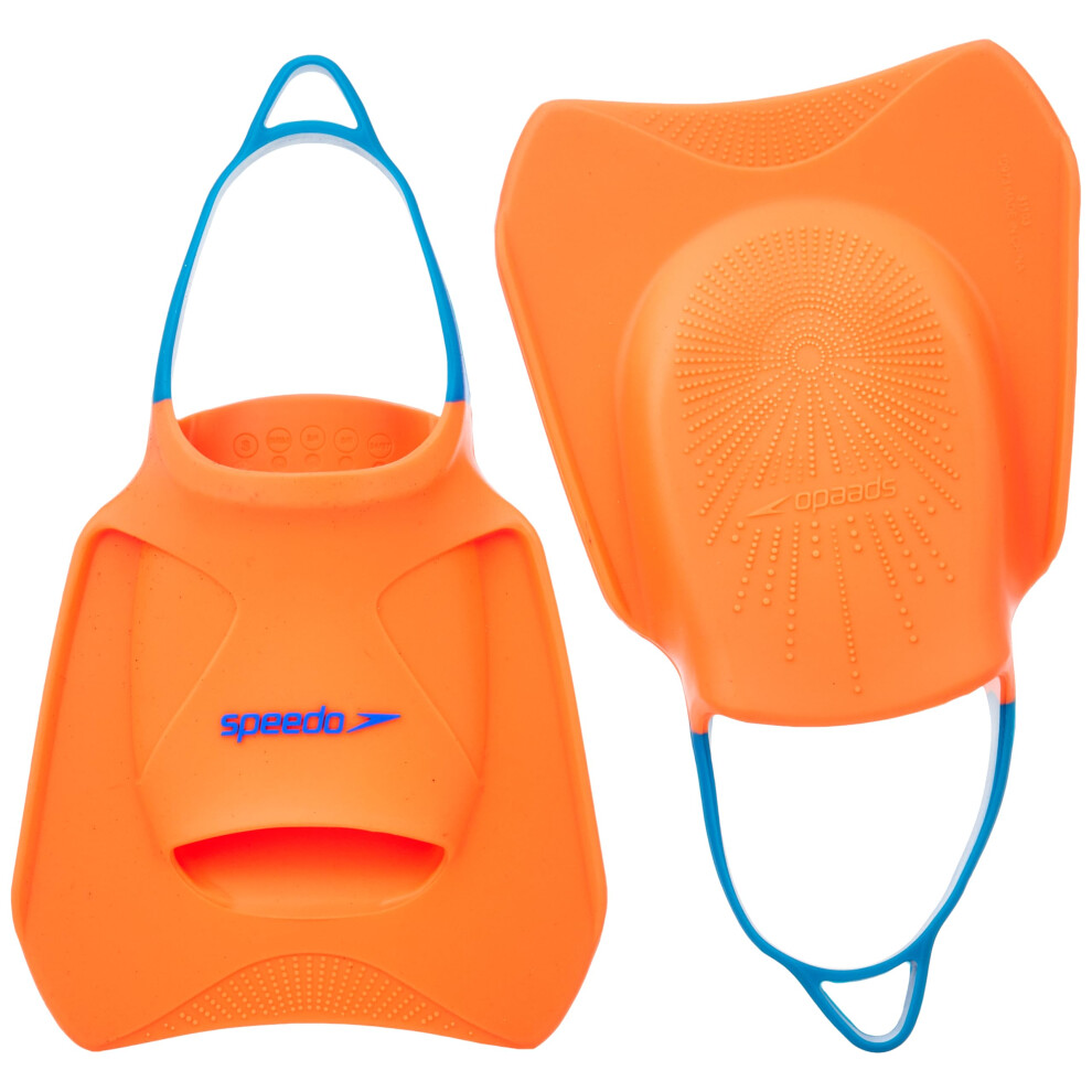 Speedo Unisex's Biofuse Fitness Fin  Fluro Tangerine/Pool Blue/Blue Fl