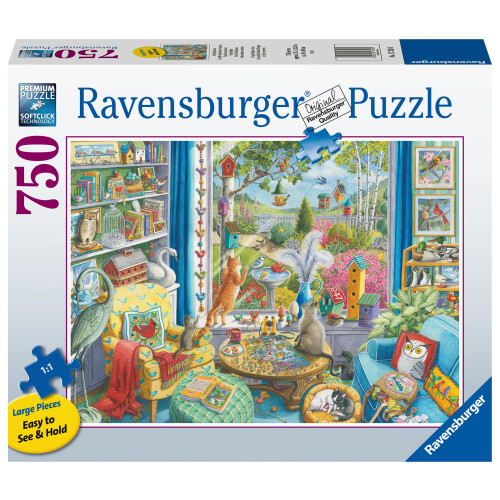 Ravensburger Ravensburger The Bird Watchers 750 Piece Large Format Jigsaw Puzzle fo 1