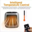 Portable Electric Heater 800W UK Plug Timer With Remote Control Digital Display 5
