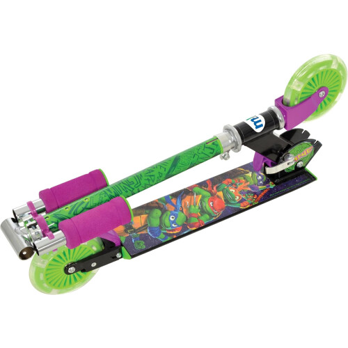 Teenage Mutant Ninja Turtles Turtles Folding Inline Scooter with Light Up Wheels 2