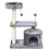 PawHut PawHut 81cm Cat Tree Climbing Tower for Indoor with Scratching Post Grey 8
