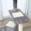 PawHut PawHut Cat Tree 100cm Indoor Kitten Scratching Post Activity Centre, Grey 7