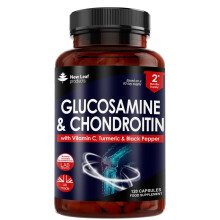 Glucosamine & Chondroitin + Vit C Turmeric & Black Pepper 120 Capsules
