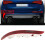 Audi Sq5 2012-2017 Rear Light Lamp Bumper Mounted Passenger Side 2
