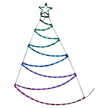 80 LED Christmas RGB Colour Changing Tree Lights USB App Controlled Indoor