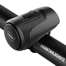 Chronus Electric Bike Bell, 125db Anti-Theft Alarm Loud Electric Bike Horn for Adults with 1 Sound Modes USB Rechargeable Battery Waterproof Bicycle