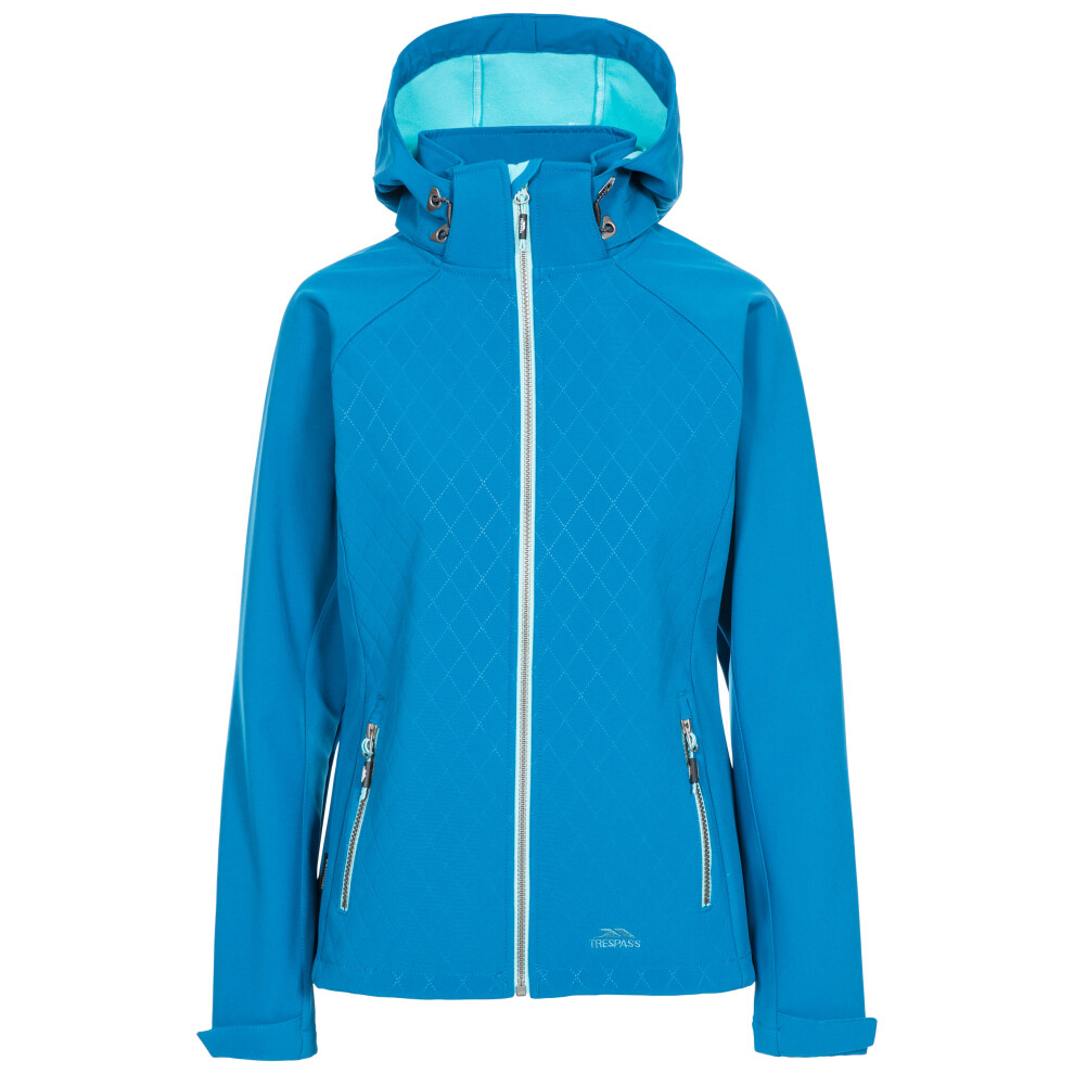 (6, Cosmic Blue) Trespass Womens Softshell Jacket Nelly