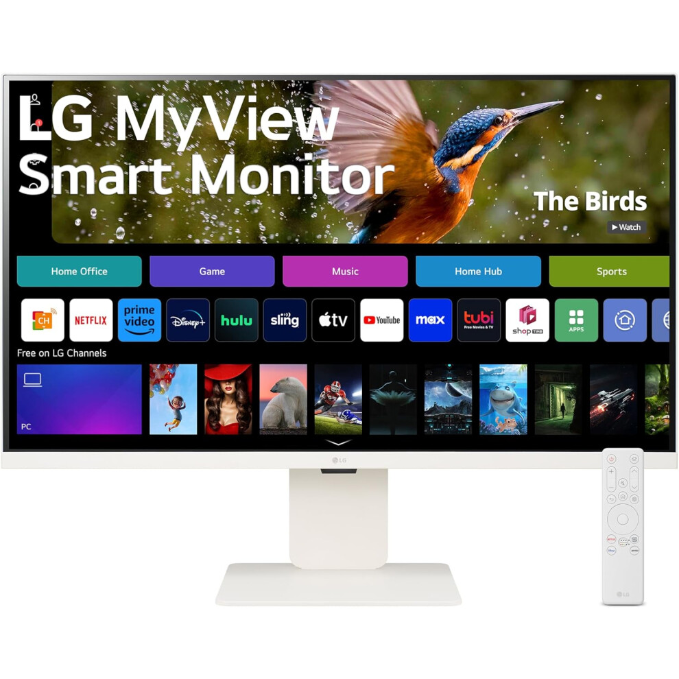 LG MyView 4K 32" Smart Monitor 32SR83U Wifi & Bluetooth