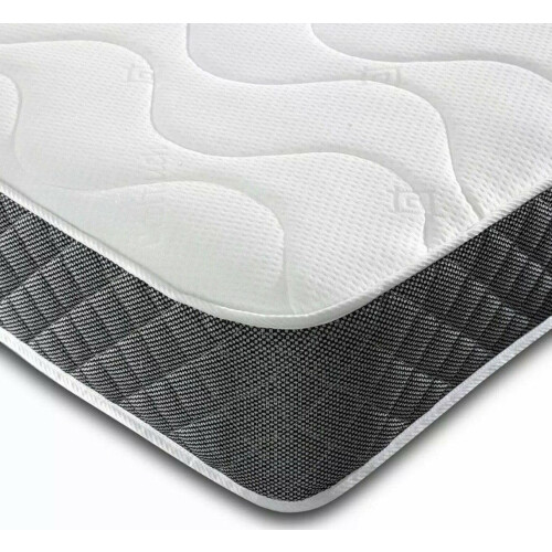 Jumpi (2ft6 Small Single) Cool Blue Gel Memory Foam Spring Mattress 9 Inch