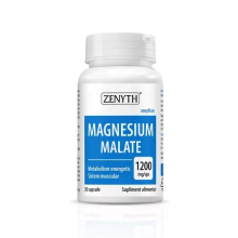 Magnesium Malate, 1200 mg, 30 caps .malat de magneziu