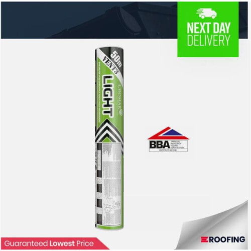 Vent 3 Light High Performance Breathable Membrane Dark Grey 1.5m x 50m 1