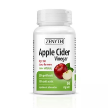 Otet din cidru mere 60 caps. Apple cider vinegar