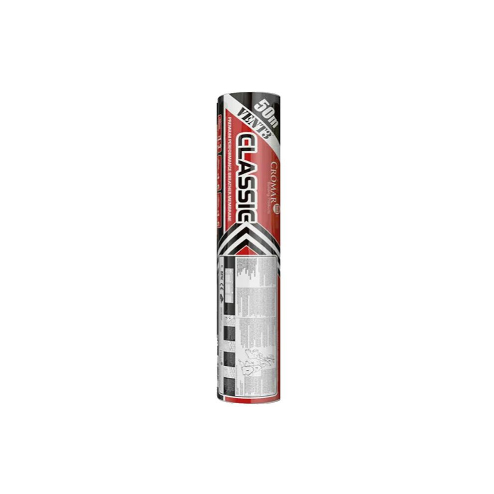 Vent 3 Classic Roof Felt Extra Integral Breather Membrane 1m x 50m