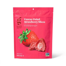 Good & Gather Freeze Dried Strawberry Slices 2oz