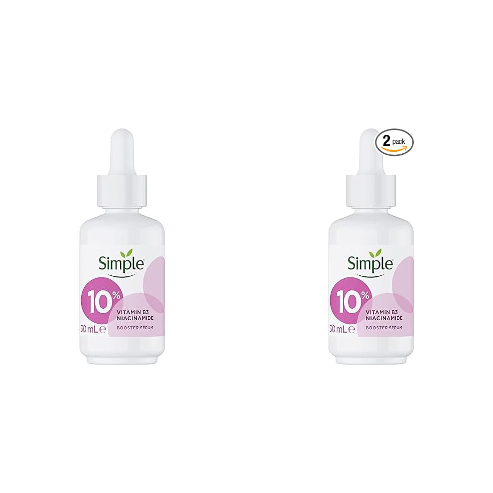 Simple 10%  Niacinamide  Suitable for all skin types 30ml  Pack of 2