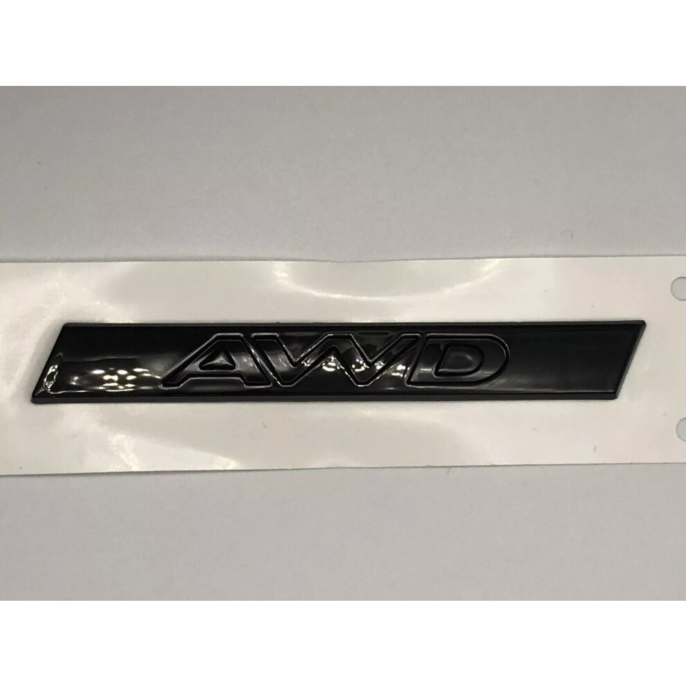 Gloss Awd Jaguar Badge Fits F Type Xe Xf F-Pace E-Pace Black 5060655320606