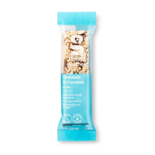 Good & Gather Almonds and Coconut Nut Bar 4ct 2
