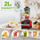 Commercial Blender | 4500W | 2L Capacity 12