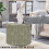 (Mink) Footstool Cord Beanbag Oval Pouffe Filled Ottoman 6