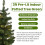 Pre-Lit Artificial Potted Christmas Tree 3ft With 40 Warm White LED's, 3