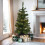 Pre-Lit Artificial Potted Christmas Tree 3ft With 40 Warm White LED's, 7
