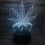 3D Lamp, 420 Marijuana Cannabis Weed Pot Leaf Night Light with 7 Colors Changing 3