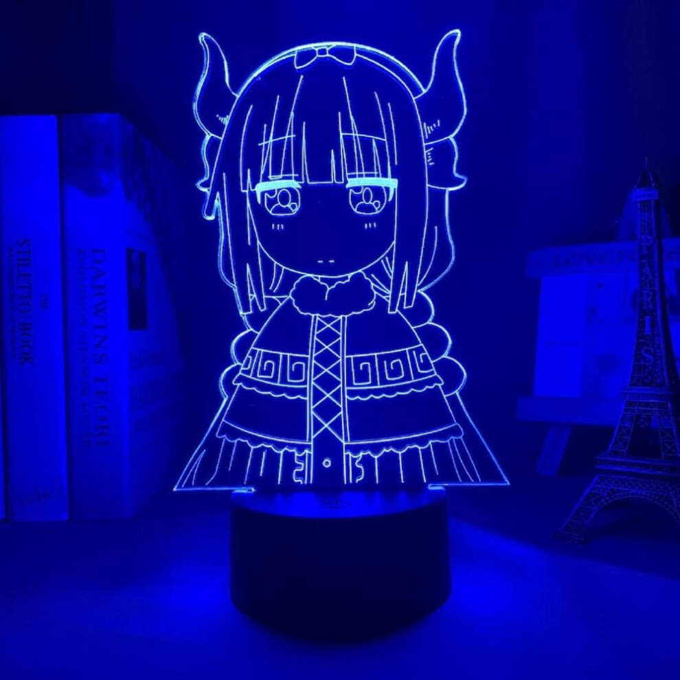 3D Night Light Touch Switch Table Desk Illusion Lamps Led Night Light Dragon Maid 3D Lamp Anime for Room Decor Nightlight Kid Child Birthday Gift Kann-image-OPC-PFPTH7V-NEW