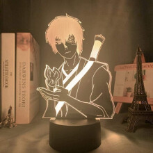 3D Night Lights for Boys Girls Avatar The Last Airbender Zuko Lamp Led Night Light Avatar Bedroom Decor Light Cartoon Lamp for Home Decoration Lamp le