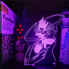Boku no Hero Academia SHOTA AIZAWA Led Anime LAMP Nightlights Color Changing My Hero Academia 3D Light for Home Decor
