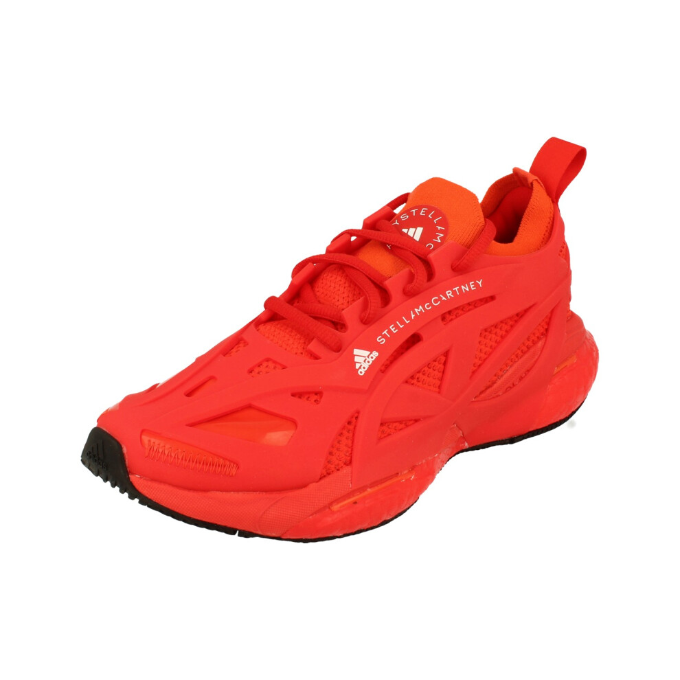 Adidas (5) Asmc Solarglide Womens Running Trainers Sneakers Red