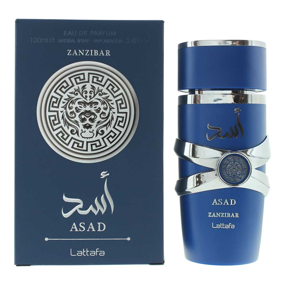 Lattafa Asad Zanzibar Eau de Parfum 100ml Spray For Him Men