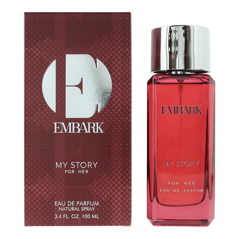 Embark My Story For Her Eau de Parfum 100ml Spray For Her Women-image-OPC-PFPTNJ2-NEW