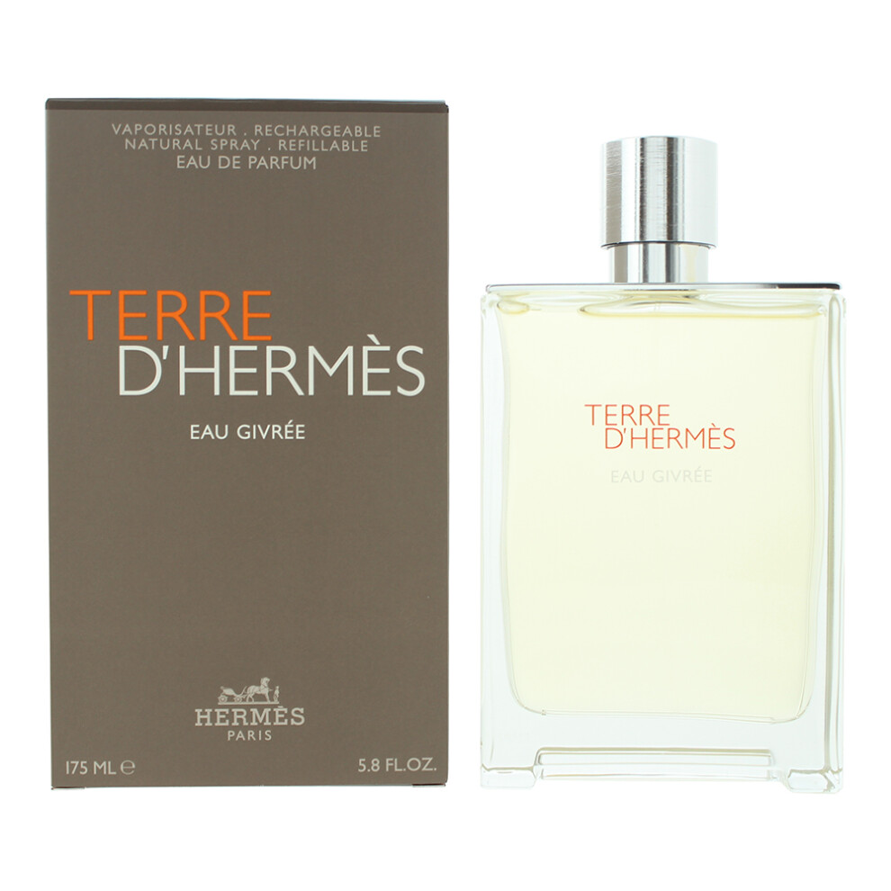 Hermes Terre D'hermes Eau Givree Refillable Edp 175Ml Spray For Him Men