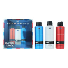 Deodorant Spray, Ford, For Men, 200 ml + Mustang Red, Deodorant Spray, For Men, 200 ml + Mustang White, Deodorant Spray, For Men, 200 ml
