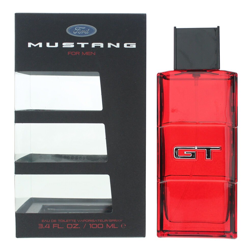 Mustang Gt Eau De Toilette 100Ml Spray For Him Men