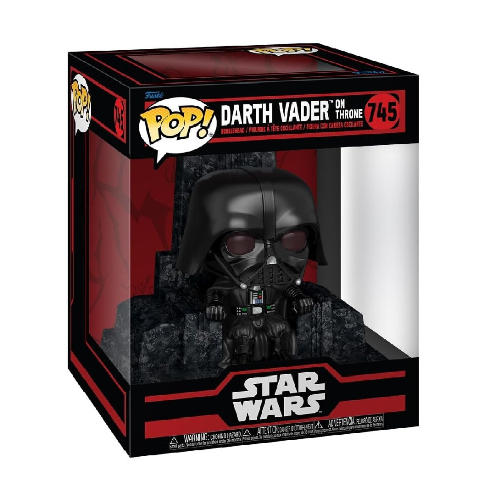 Funko Pop Deluxe Star Wars Darth Vader On Throne