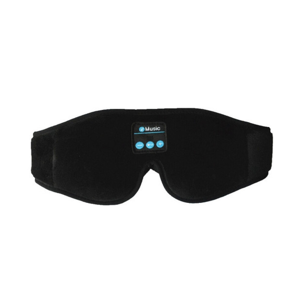 Black (Black) Mask For Sleep Headphones Bluetooth 3D Eye Mask Music Play Headphones With Built-In Hd Speaker For Side Sleepers
