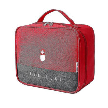 (Red) Medical Bag, First Aid Bag, First Aid Bag, Drug Storage Bag, Emergency Bag, Portable Medical Bag