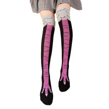 (Rose Red Over The Knee) Funny Chicken Leg Socks Knee-high/thigh High Stockings Cosplay Party Socks Gifts