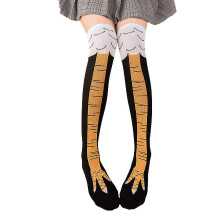 (Black Over The Knee) Funny Chicken Leg Socks Knee-high/thigh High Stockings Cosplay Party Socks Gifts
