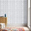 Living And Home Retro Flower Textured PVC Wallpaper Roll 2