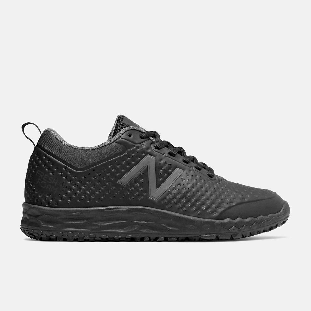 (US 10.5) New Balance Womens WID806K1 Low Top Lace Up Work Sneaker - Black