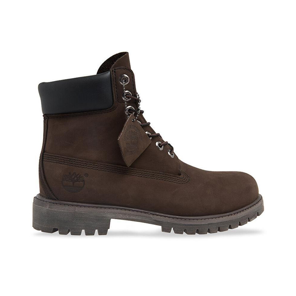 (US 7) TIMBERLAND Mens 6-Inch Premium Waterproof Boots Original Iconic Shoes - Brown