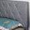 Homcom HOMCOM Double Bed Frame with 5-Level Adjustable Linen Headboard 9