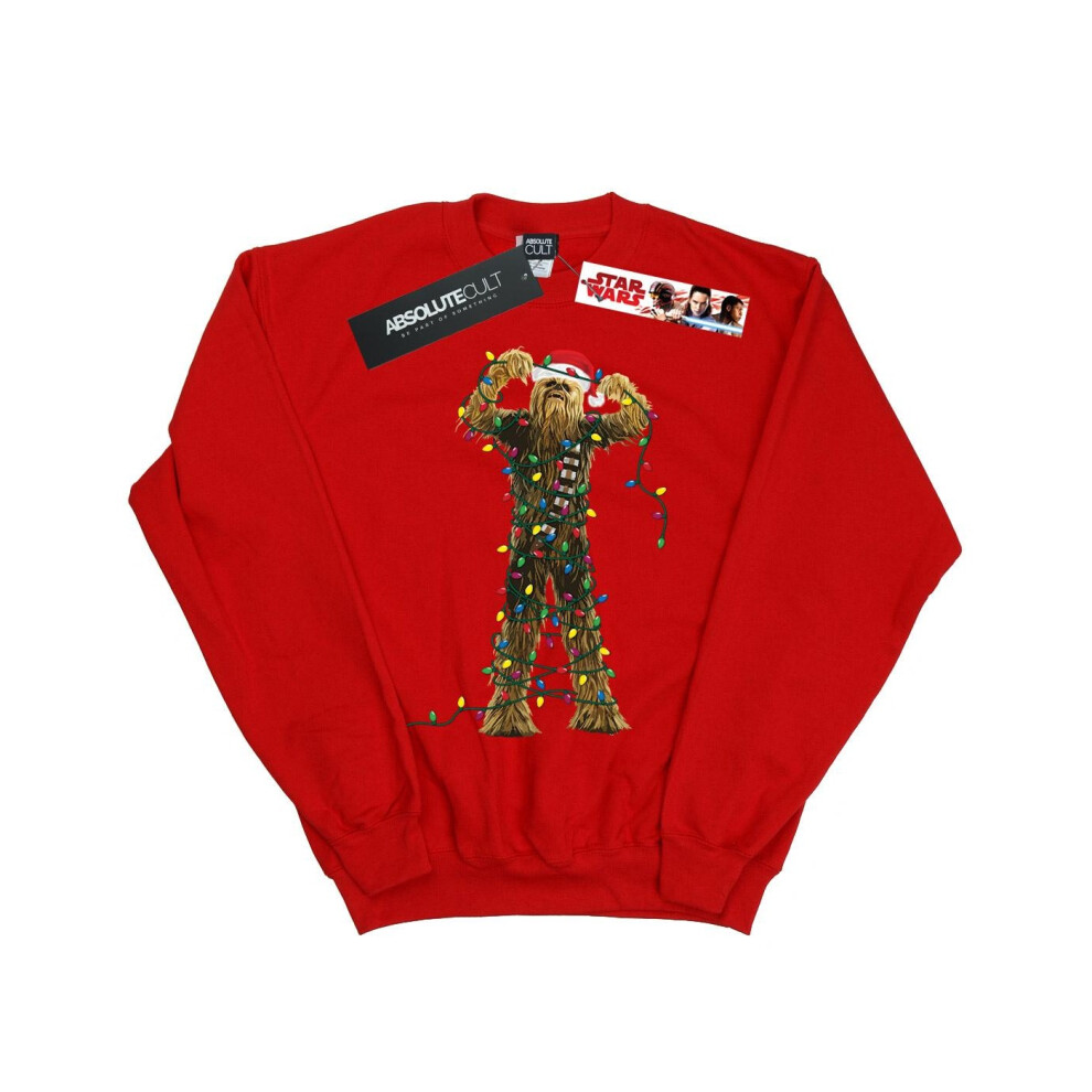 Chewbacca Christmas Lights Sweatshirt