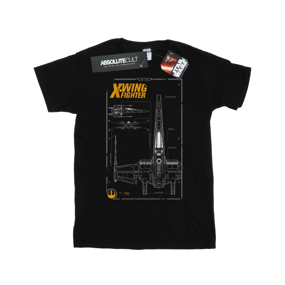 Force Awakens X-Wing Manual T-Shirt