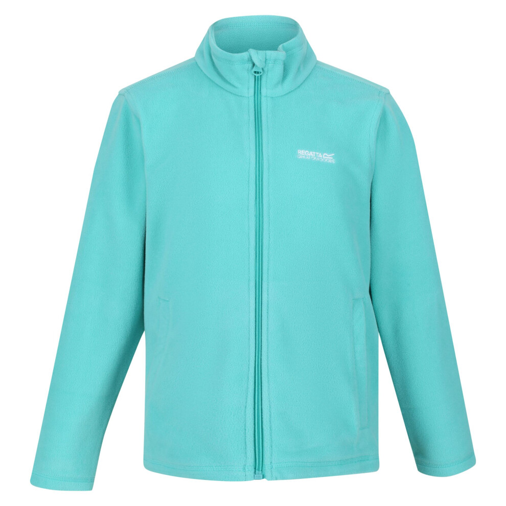 (11-12 Years, Turquoise) Regatta Great Outdoors Childrens/Kids King II Lightweight Full Zip Fleece Jacket