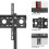 Floor Standing TV Mount Bracket Height Adjustable for 32-65 inch TV 4